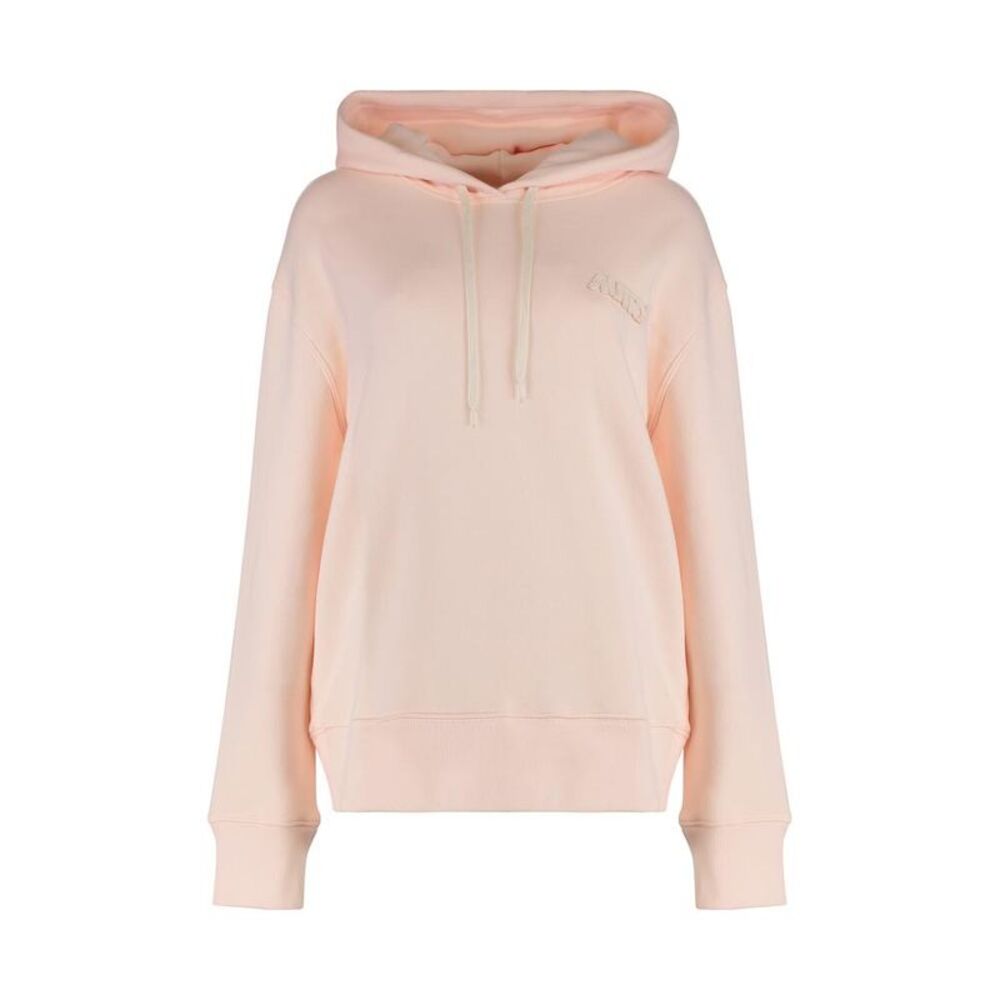 AUTRY Women's Hoodie with Embroidered Logo Women PINK T-Shirts & Tops